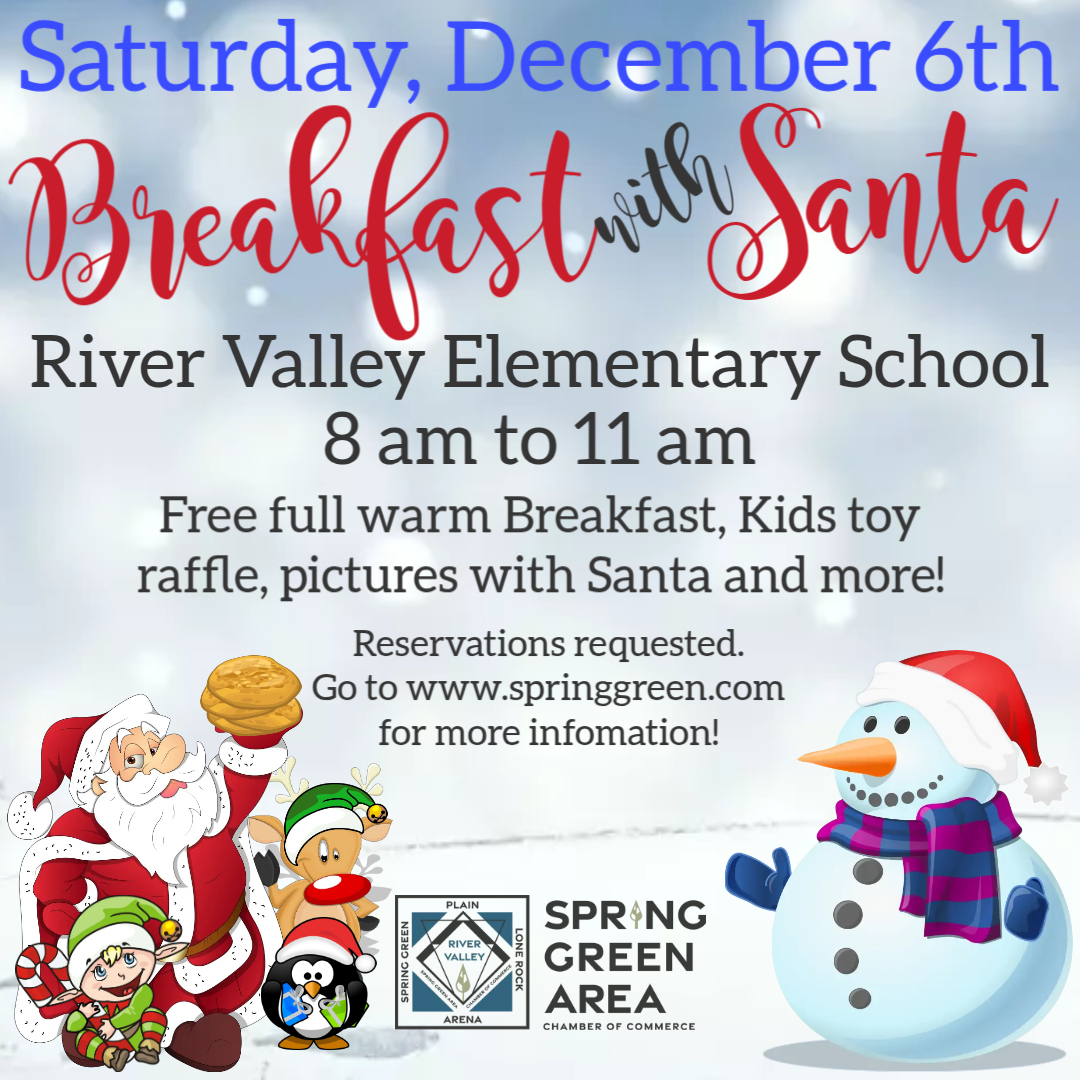 Breakfast with Santa Informational Image